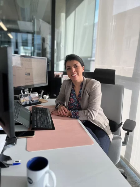 Sabrina Lasfer (STS) : «  Notre logiciel s’interface avec l’informatique embarquée. »
© STS
